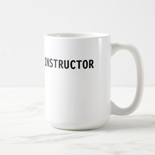 Zombie-Kampf-Schullehrer-Tasse Kaffeetasse (Rechts)