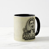 Zombie-Kapitalismus Obamanomics Tasse (VorderseiteRechts)