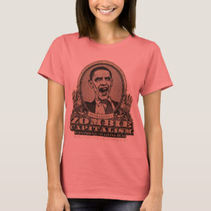 Zombie-Kapitalismusobama-Ausgaben-Shirt T-Shirt