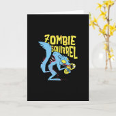 Zombie Karte (Gelbe Blume)