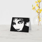 Zombie! Karte (Gelbe Blume)