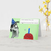 Zombie Karte (Gelbe Blume)