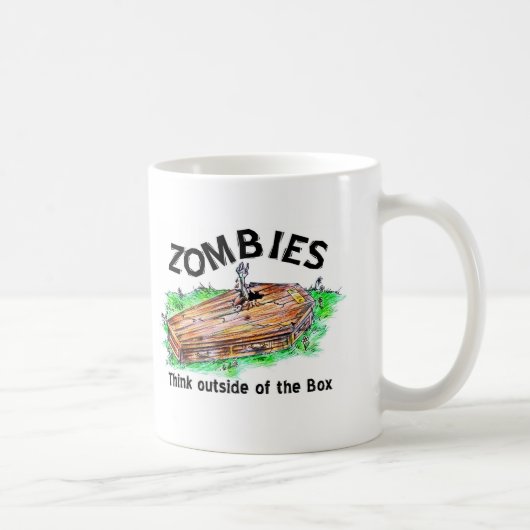 Zombie-Kasten Kaffeetasse (Rechts)