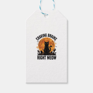 Zombie-Katze Halloween Vintage Gravur Shirt Art_1 Geschenkanhänger