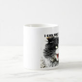 Zombie-Katze kann ich Haz Brainz Kaffee-Tasse Kaffeetasse (Mittel)