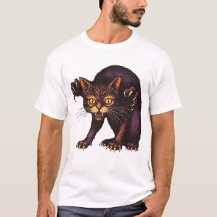 Zombie-Katze Lustige Gruselige Süße Untoten Katze T-Shirt