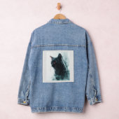 Zombie-Katzen-Apokalypse Jeansjacke (Hangar)