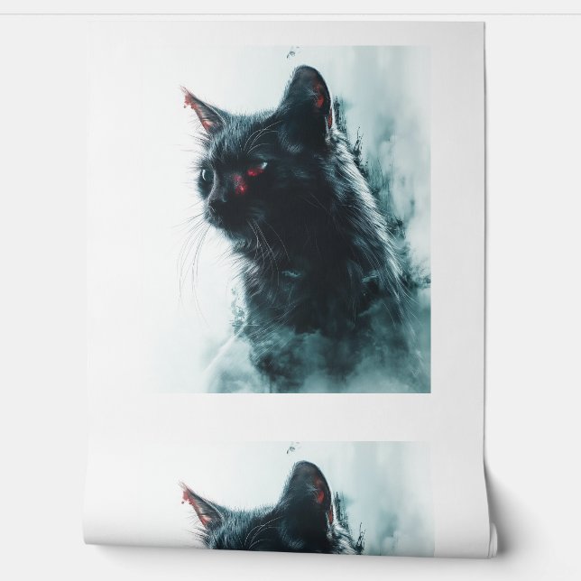 Zombie-Katzen-Apokalypse Tapete (Abrollen)