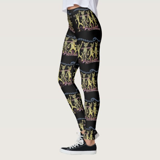 Zombie-Katzen Leggings (Links)