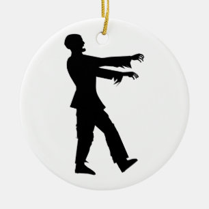 Zombie Keramik Ornament