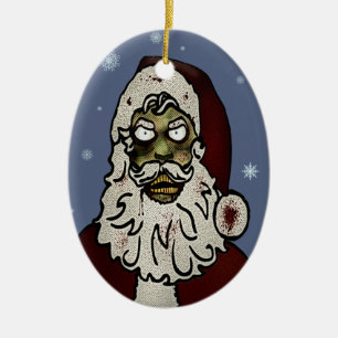 Zombie Keramikornament