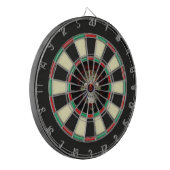 Zombie Killer Clown Funny Apokalypse Dartscheibe (Vorderseite Links)