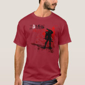 Zombie KILLER - Spritzer im Blut T-Shirt (Vorderseite)
