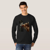 Zombie Kisses Cow T-Shirt (Vorne ganz)