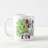 Zombie Kitsune Kaffeetasse (Links)