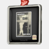 Zombie Kitteh Ornament Aus Metall (Links)