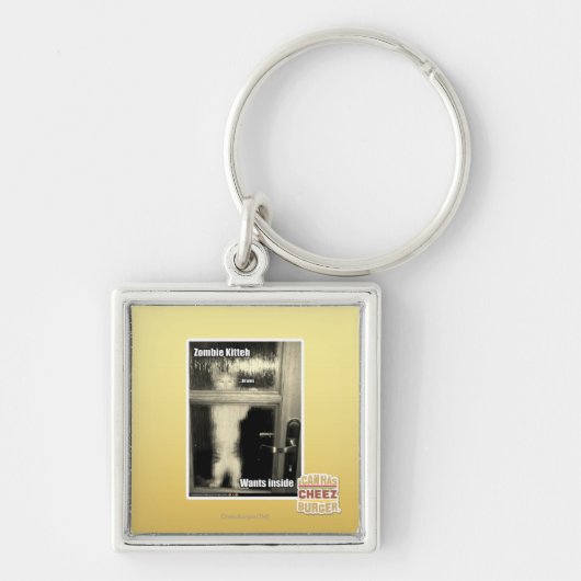 Zombie Kitteh Schlüsselanhänger (Vorne)