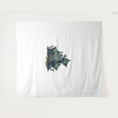 Zombie Kitten überraschend Wandteppich (Vorderseite (Horizontal))