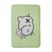 Zombie Kitty Badematte (Vorderseite Vertikal)
