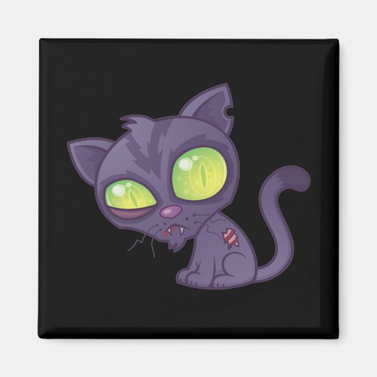 Zombie Kitty Magnet (Vorne)