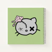Zombie Kitty Notizblock (Rückseite)