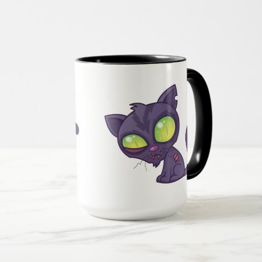Zombie Kitty Tasse (VorderseiteRechts)