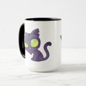 Zombie Kitty Tasse (Vorderseite Links)