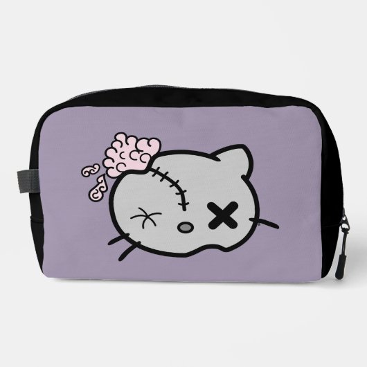 Zombie Kitty Waschbeutel (Vorderseite)