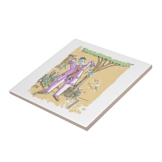 Zombie kleine Fliese (Seite)