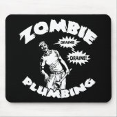 Zombie-Klempnerarbeit Mousepad (Vorne)