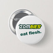 Zombie-Knopf Button (Vorne & Hinten)