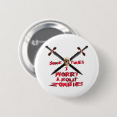 Zombie-Knopf Button (Vorne & Hinten)