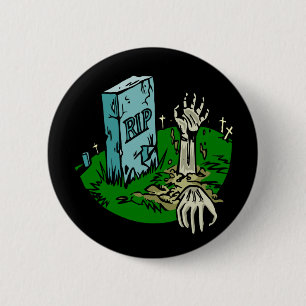Zombie-Knöpfe Button