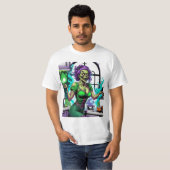 Zombie Koch: Das Kochen von spitzigen Freuden im K T-Shirt (Vorne ganz)