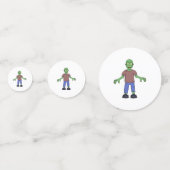 Zombie Konfetti (Rückseiten)