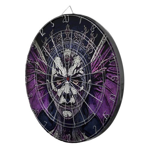 Zombie-Königin Dartscheibe (Vorderseite rechts)