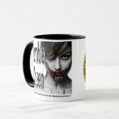 Zombie-Königin Tasse (Vorderseite Links)