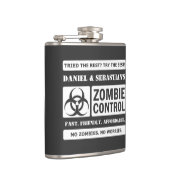 Zombie-Kontrolle Flachmann (Rechts)