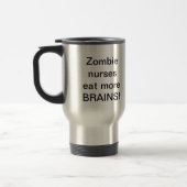 Zombie-Krankenschwester Reisebecher (Links)