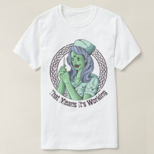 Zombie Krankenschwester T - Shirt