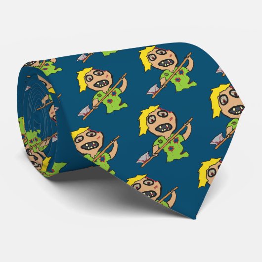 Zombie Krawatte (Gerollt)