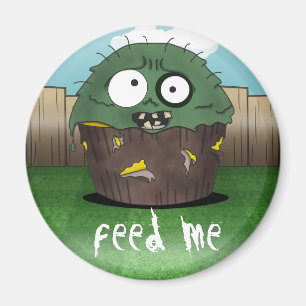 Zombie-Kuchen - füttern Sie mich Magnet