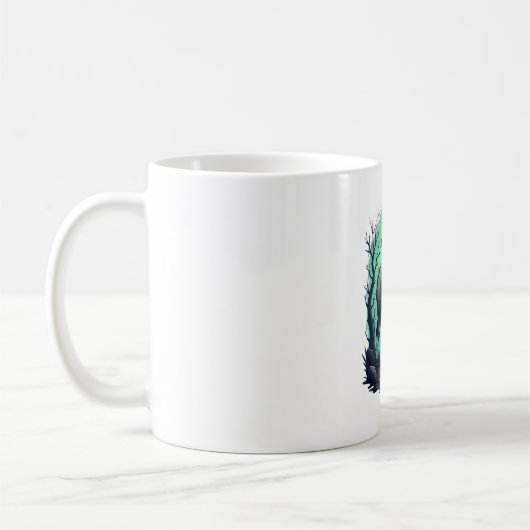 Zombie-Kuh-Apokalypse Kaffeetasse (Links)