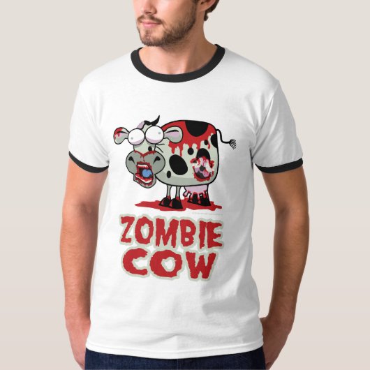 Zombie-Kuh T-Shirt (Vorderseite)