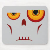 Zombie-langes Gesicht Mousepad (Vorne)