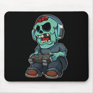 Zombie Lazy Halloween Kostüm Funny Gaming Video-g Mousepad