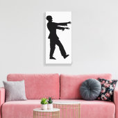 Zombie Leinwanddruck (Insitu (Wohnzimmer))