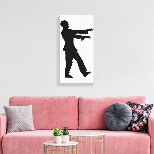 Zombie Leinwanddruck (Insitu (Wohnzimmer))