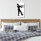 Zombie Leinwanddruck (Insitu (Schlafzimmer))
