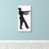 Zombie Leinwanddruck (Insitu (Holzboden))